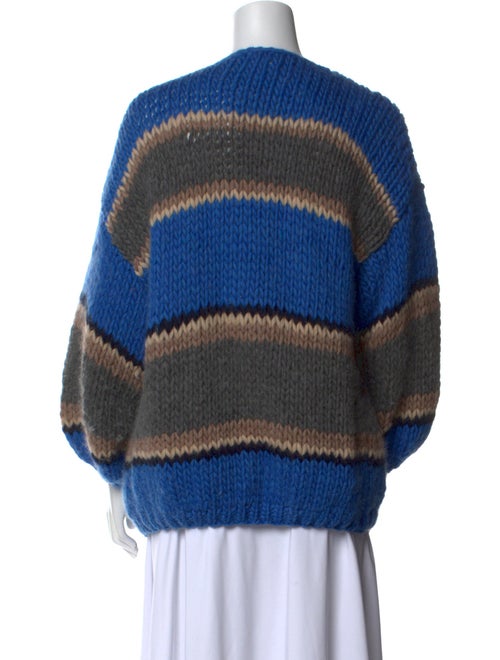 Maiami Merino Wool Printed Sweater