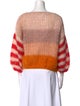 Maiami Mohair Tweed Pattern Top