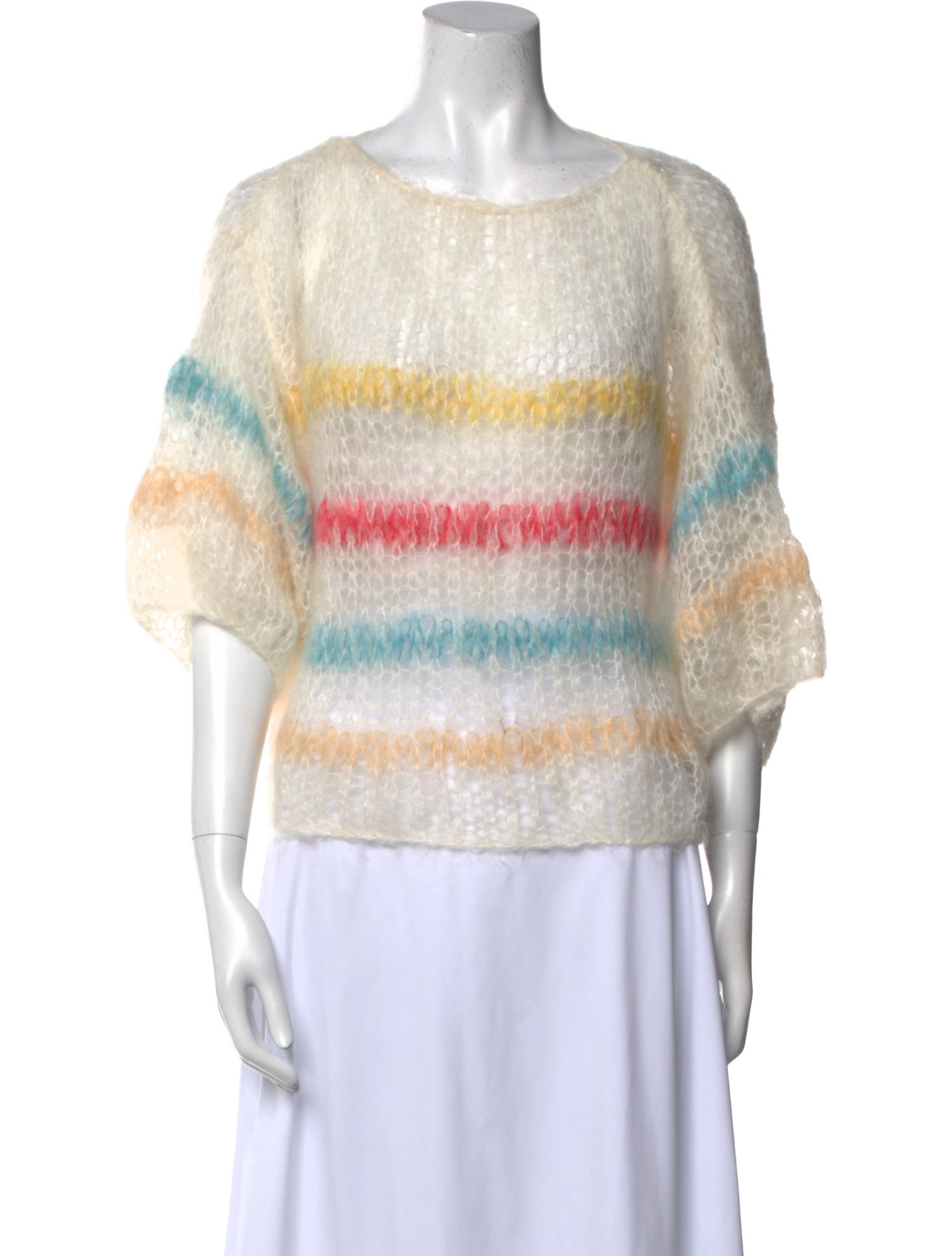 Maiami Mohair Striped Sweater w/ Tags
