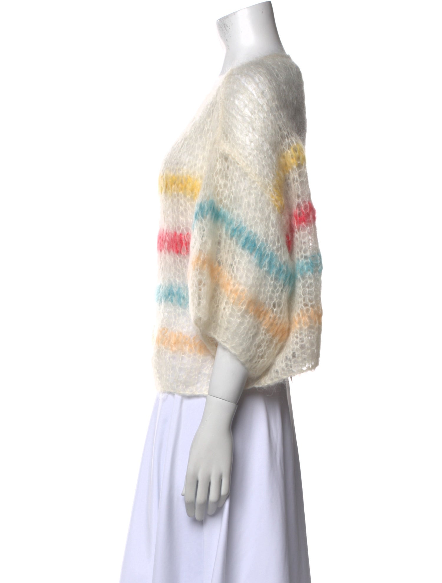 Maiami Mohair Striped Sweater w/ Tags