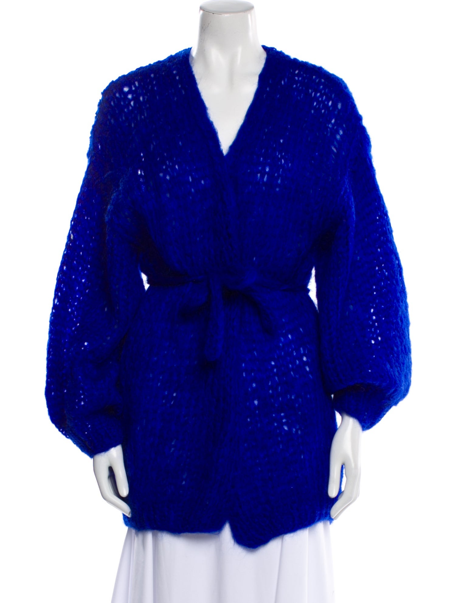 Maiami Crochet Printed Sweater