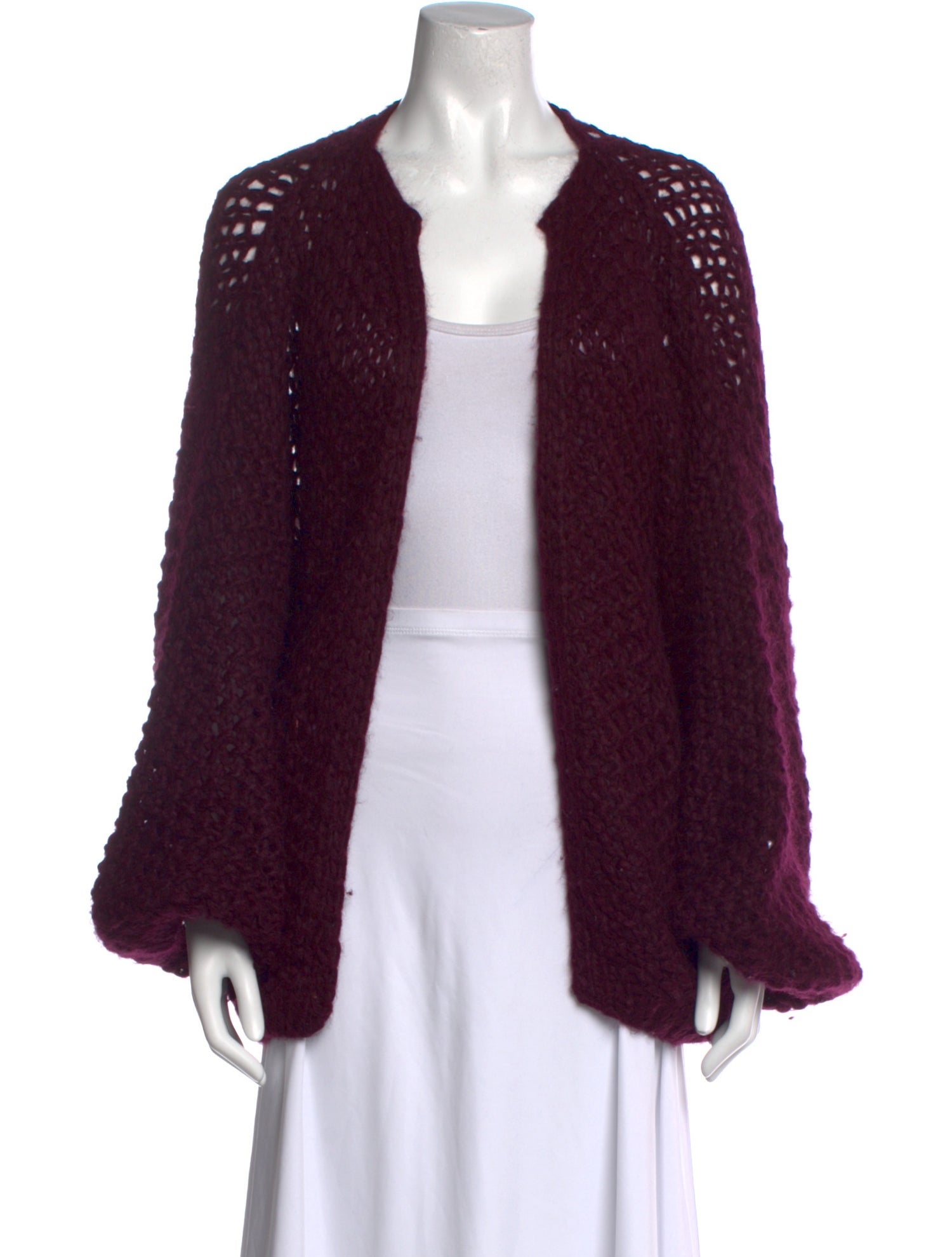 Maiami Alpaca Open Front Sweater