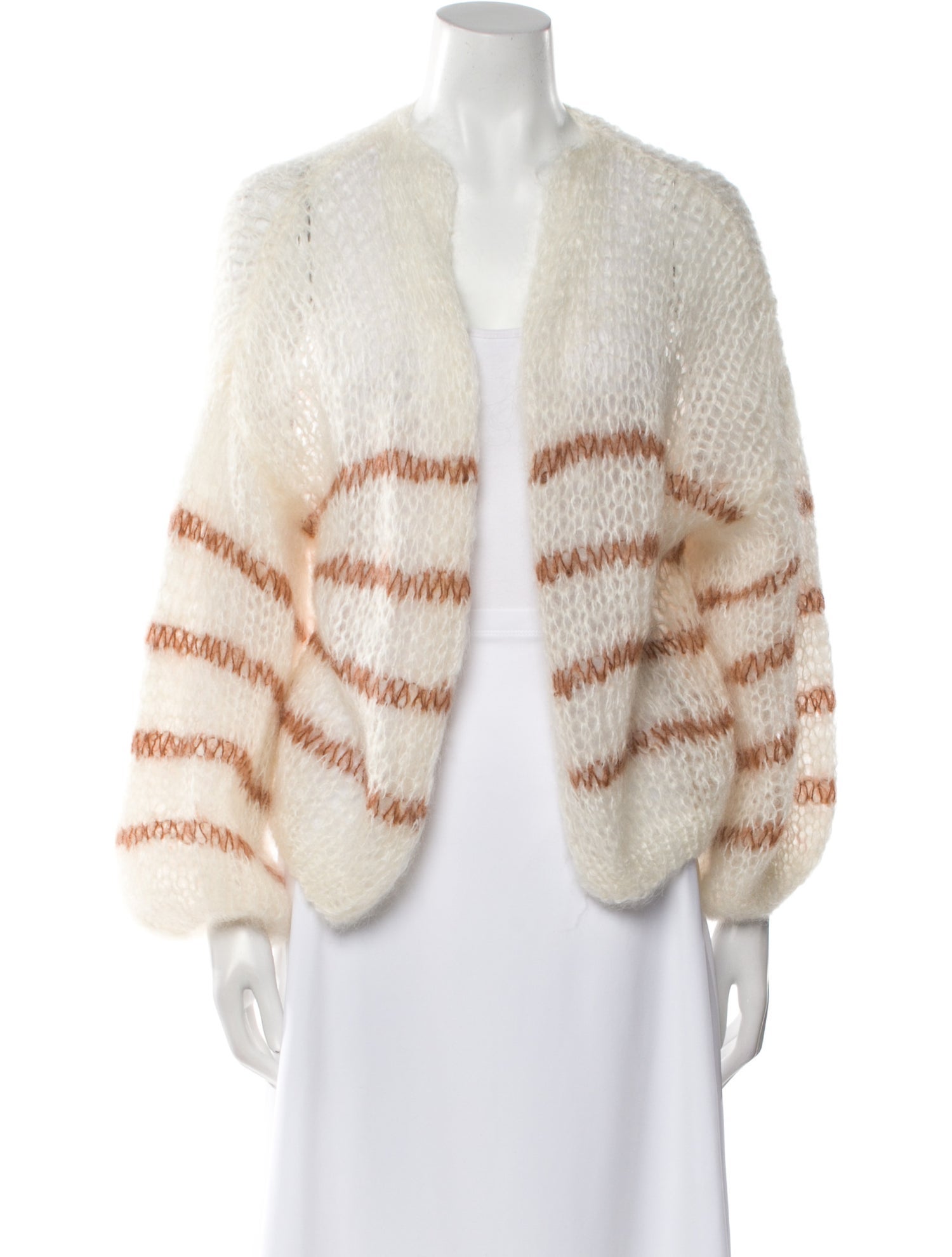 Maiami Mohair Striped Sweater