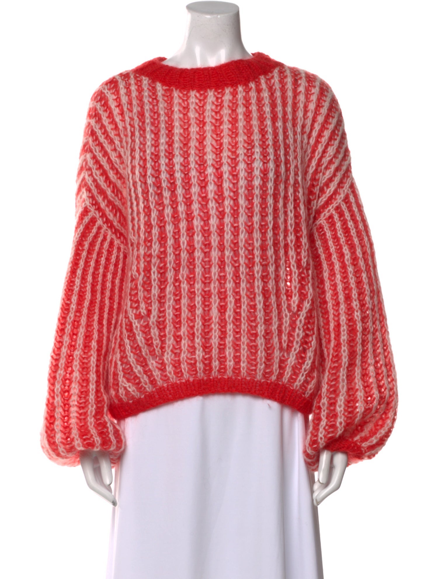 Maiami Mohair Striped Sweater