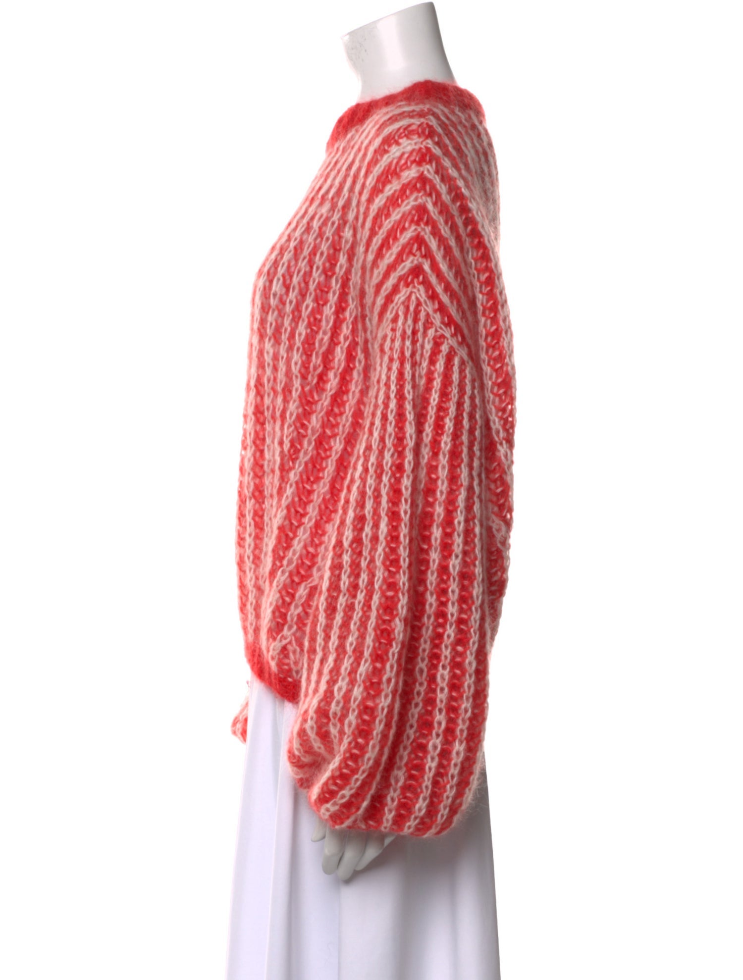 Maiami Mohair Striped Sweater