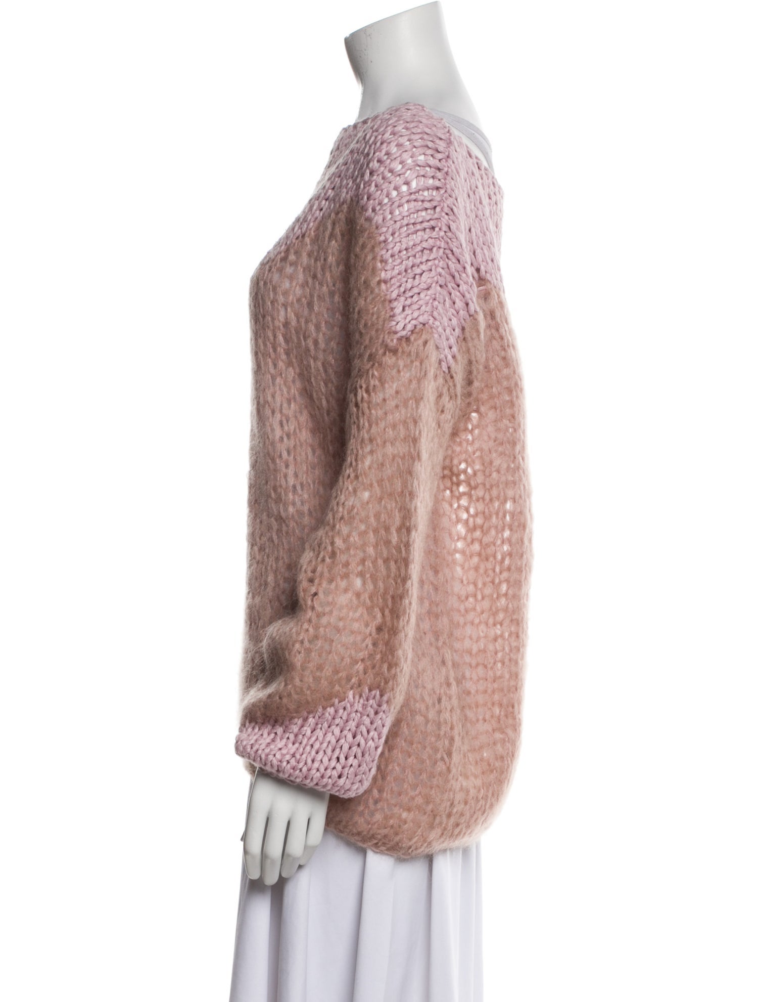 Maiami Mohair Bateau Neckline Sweater