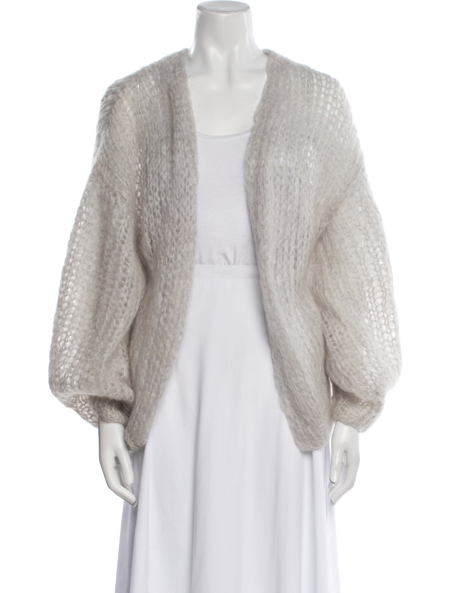 Maiami Mohair Open Front Sweater