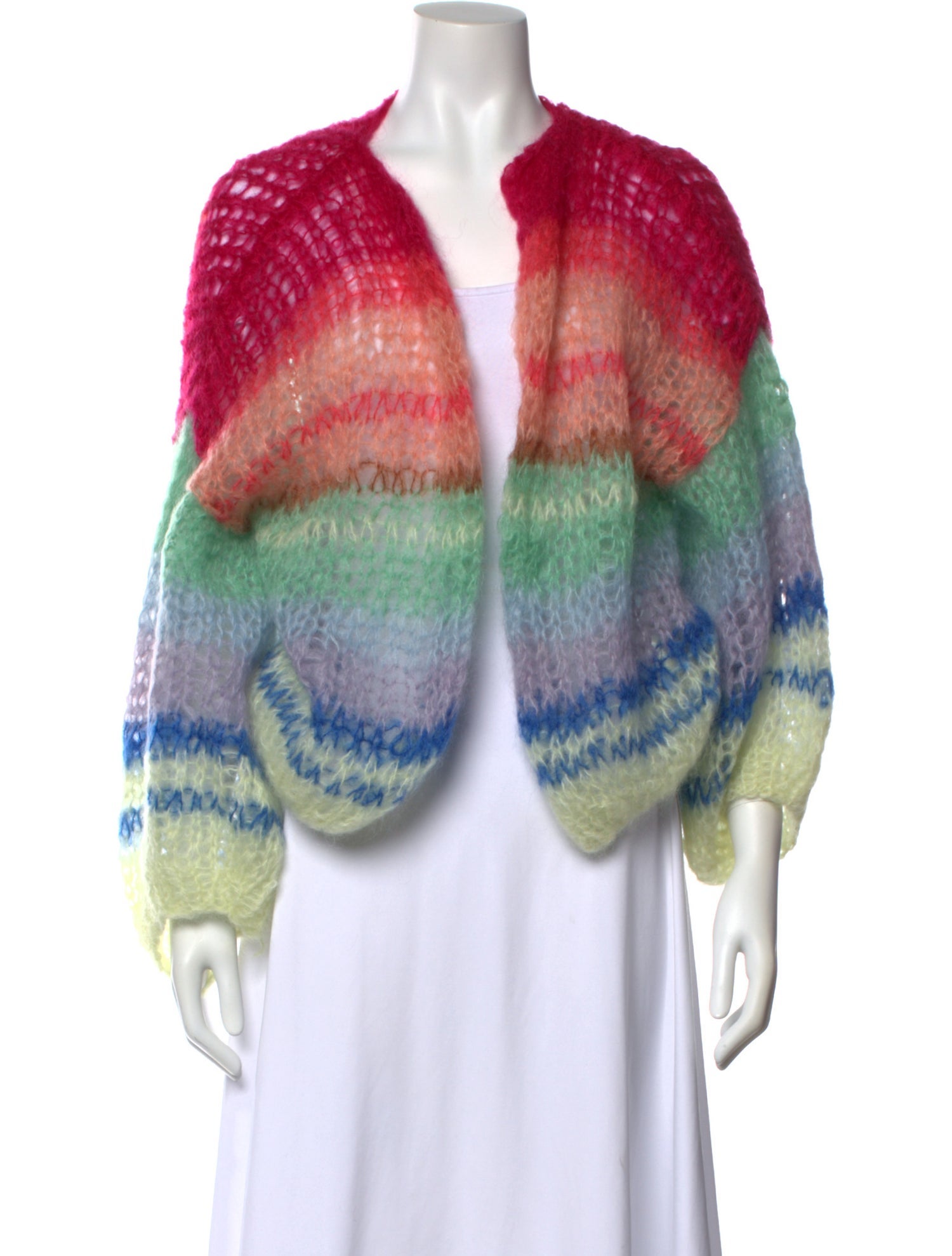 Maiami Mohair Striped Sweater