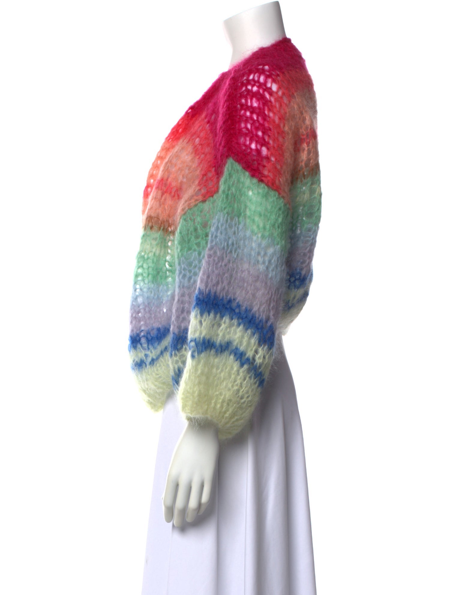Maiami Mohair Striped Sweater
