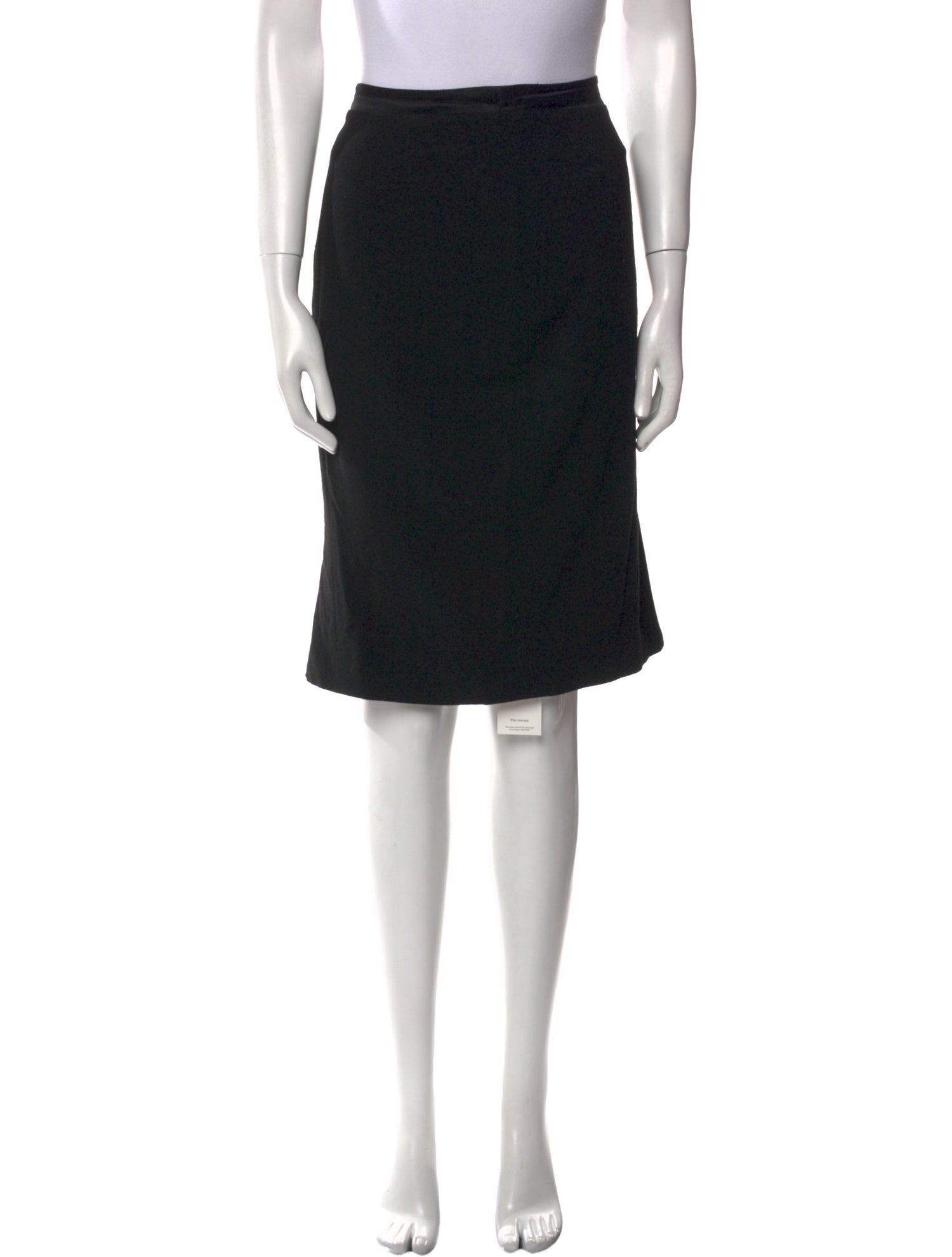 M. Miller Wool Knee-Length Skirt