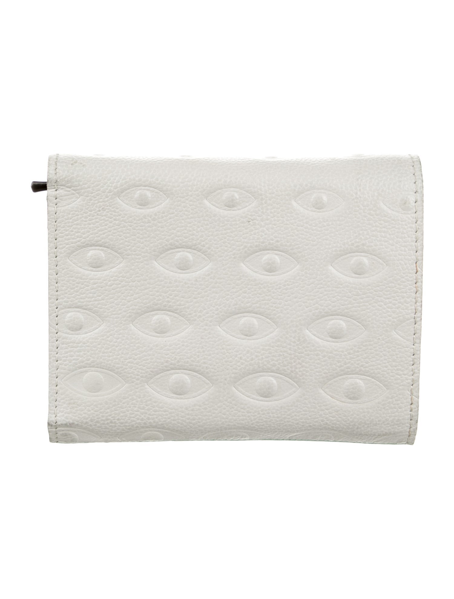 Min & Mon Leather Striped Coin Pouch