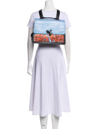 Min & Mon Leather Evening Bag