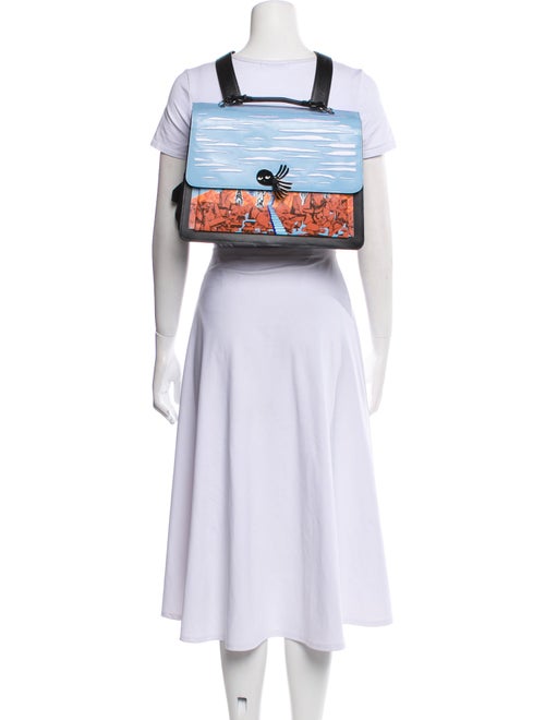 Min & Mon Leather Evening Bag