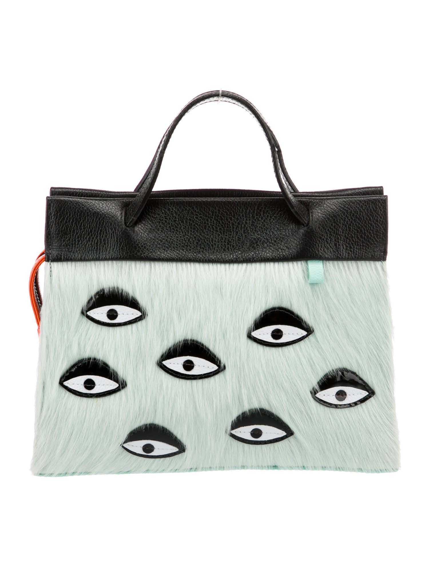 Min & Mon Leather Top Handle Bag