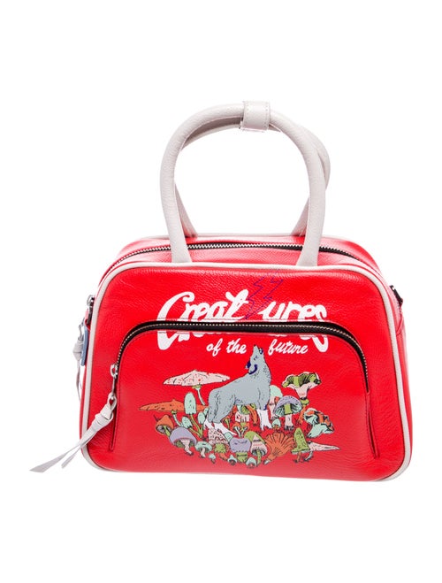 Min & Mon Leather Top Handle Bag