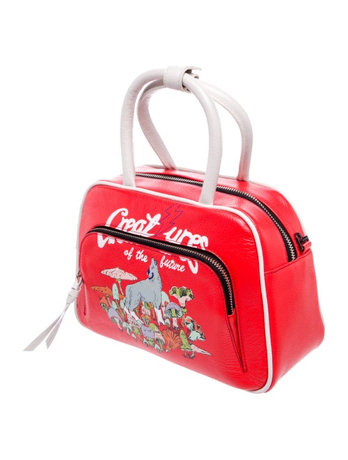 Min & Mon Leather Top Handle Bag