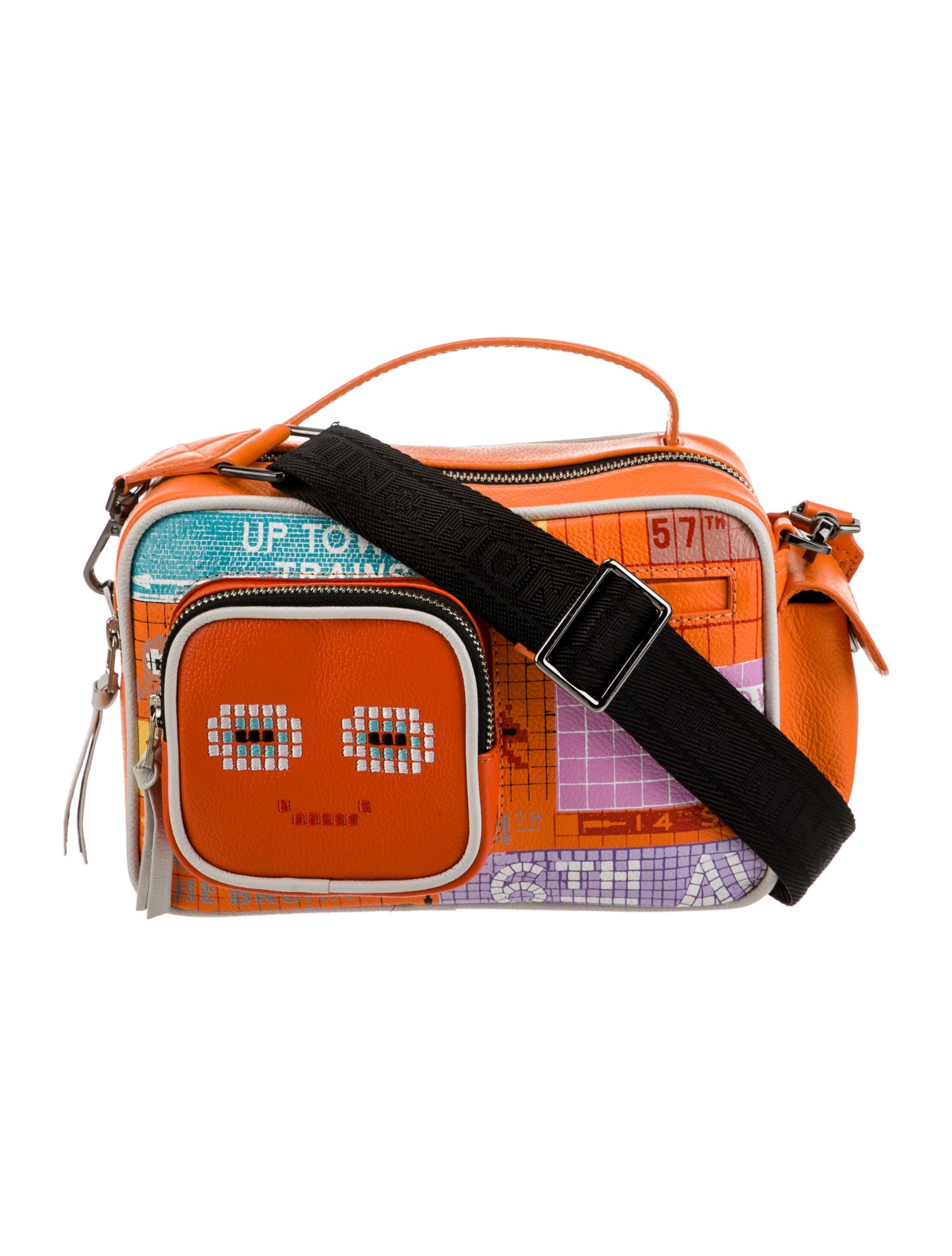 Min & Mon Leather Top Handle Bag