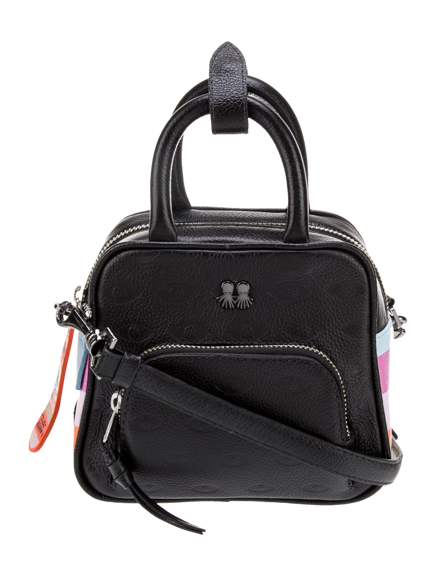 Min & Mon Leather Top Handle Bag