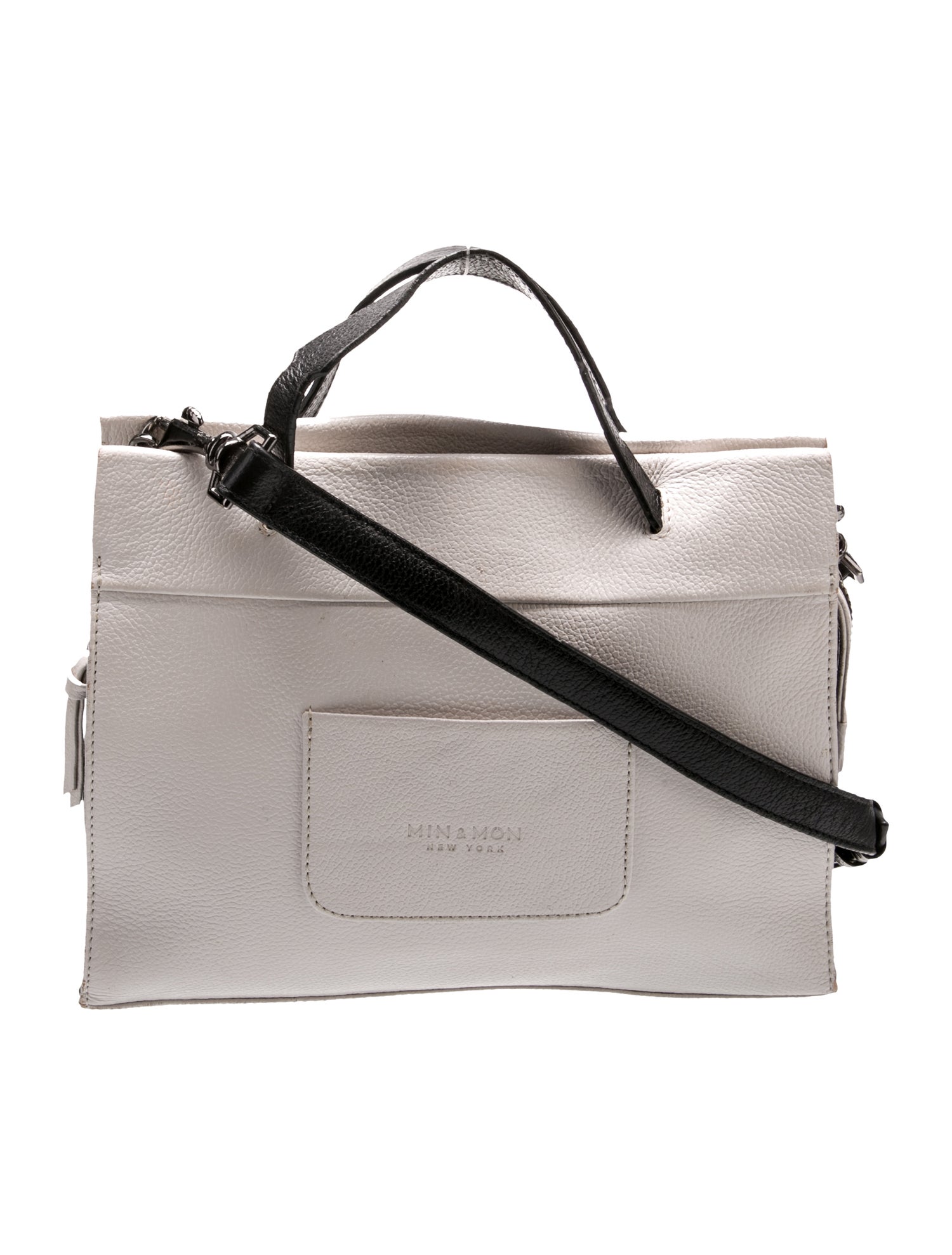 Min & Mon Leather Top Handle Bag
