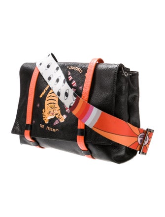 Min & Mon Leather Messenger Bag