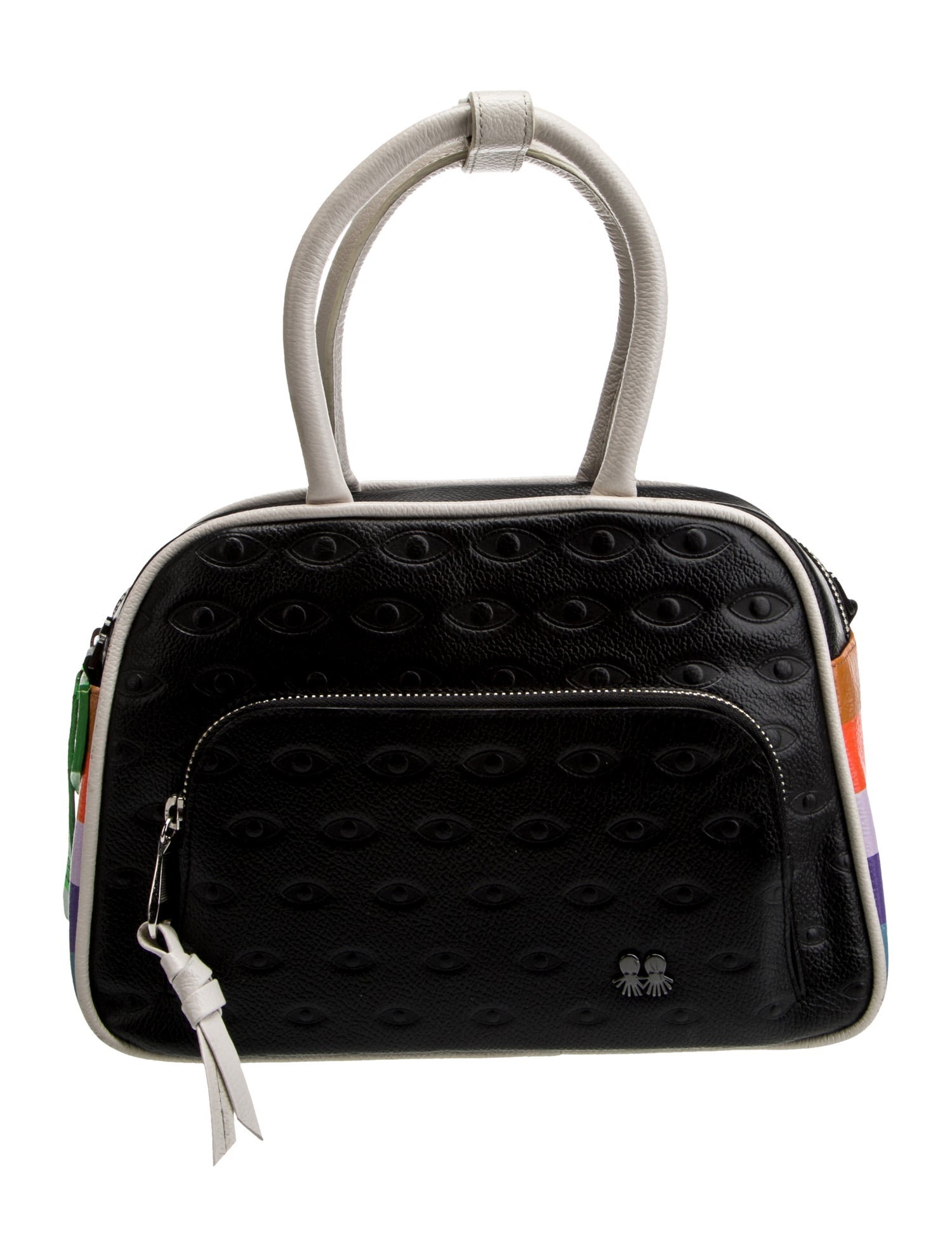 Min & Mon Leather Top Handle Bag