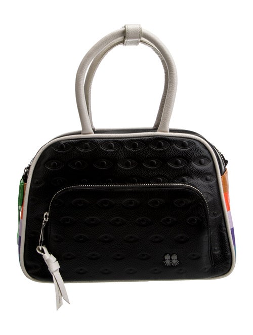 Min & Mon Leather Top Handle Bag