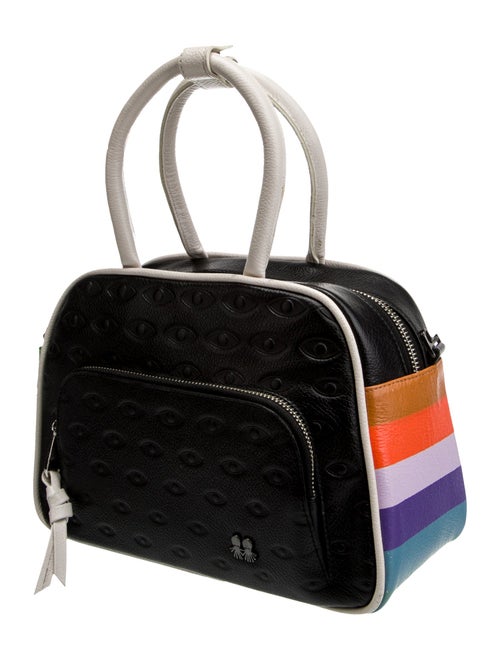 Min & Mon Leather Top Handle Bag