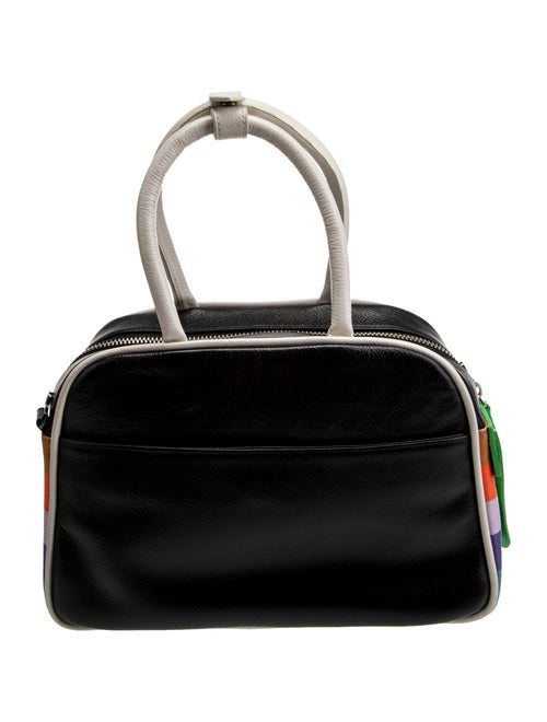 Min & Mon Leather Top Handle Bag