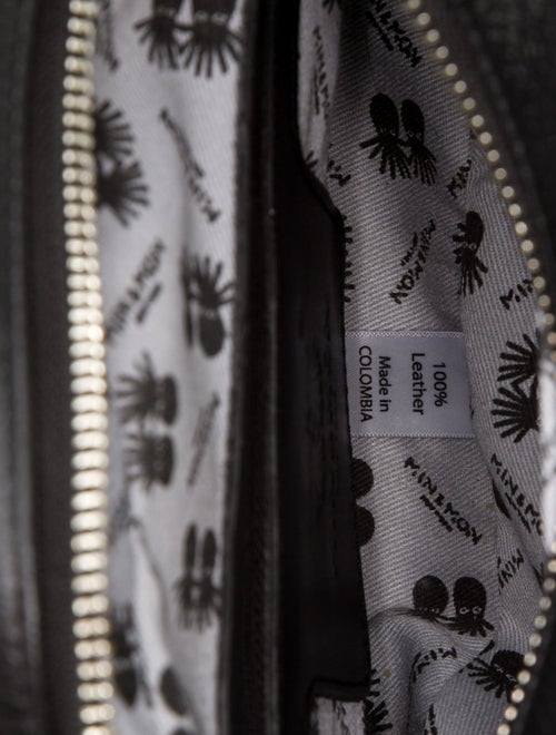 Min & Mon Leather Top Handle Bag