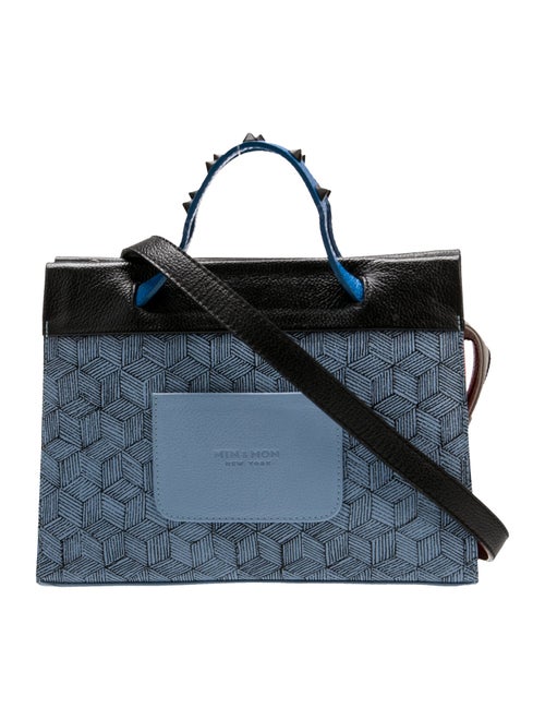Min & Mon Leather Top Handle Bag