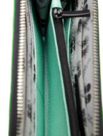 Min & Mon Leather Printed Wristlet