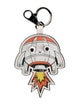 Min & Mon Helia Rocketship Charm Keychain