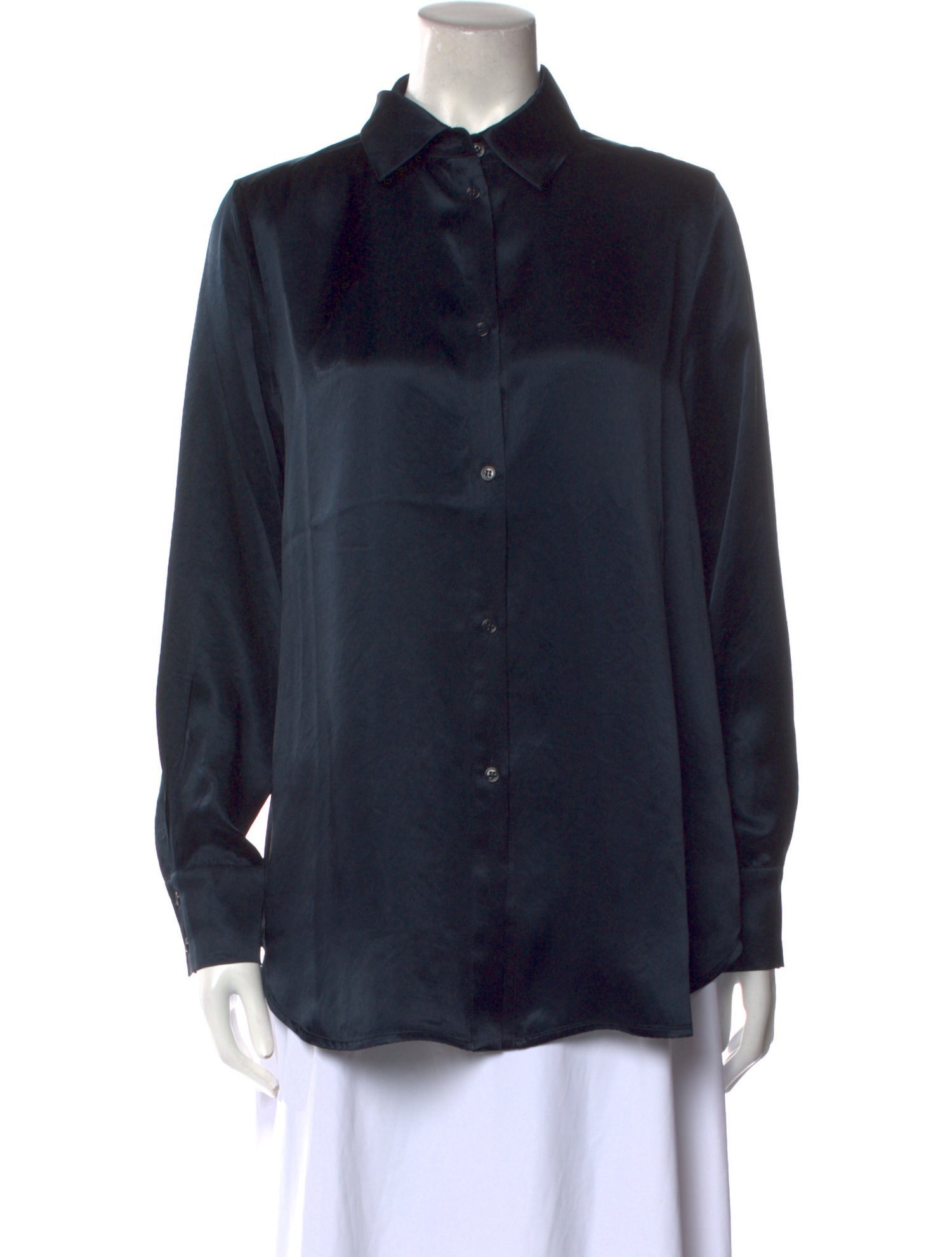 Max Mara Leisure Long Sleeve Button-Up Top