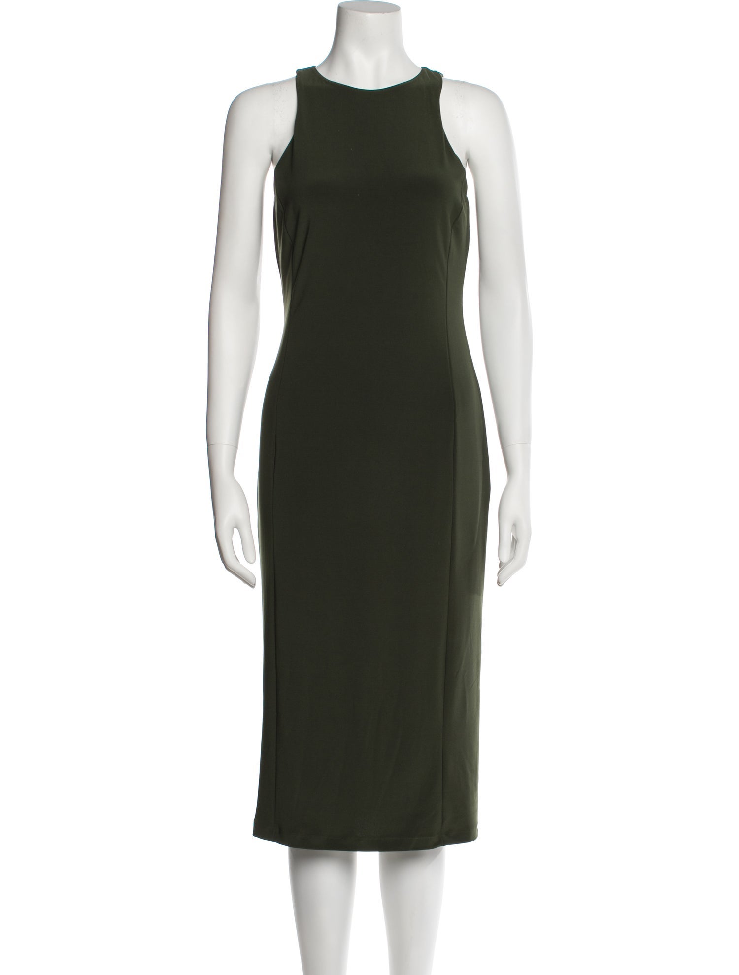 Max Mara Leisure Crew Neck Midi Length Dress