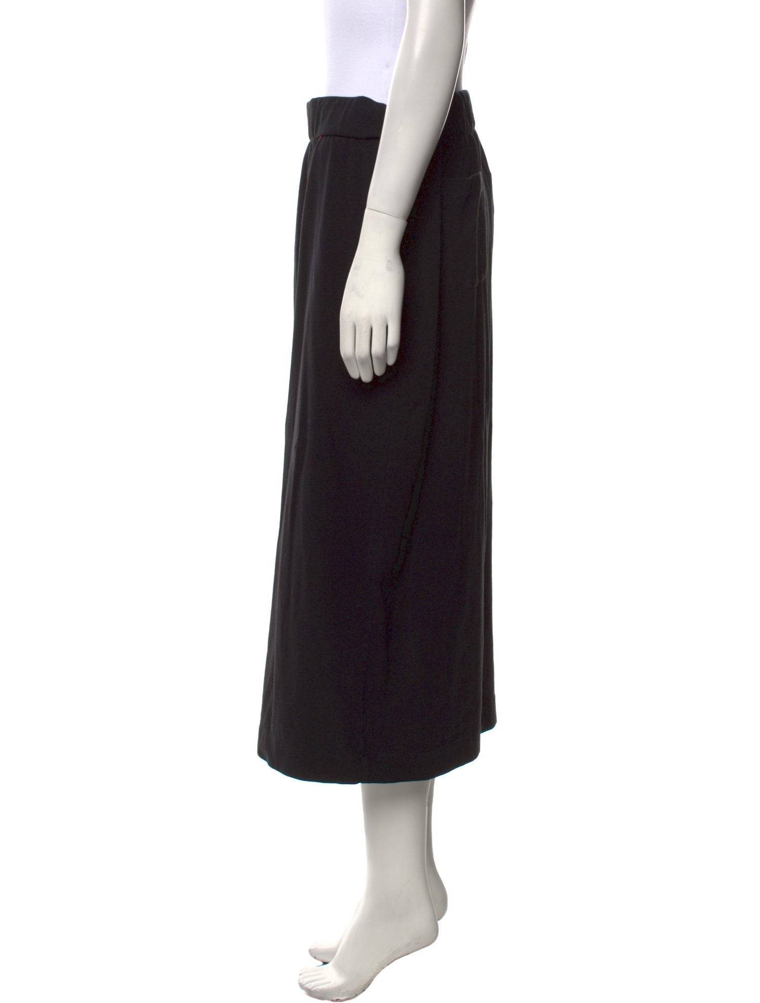 Max Mara Leisure Pleated Accents Midi Length Skirt