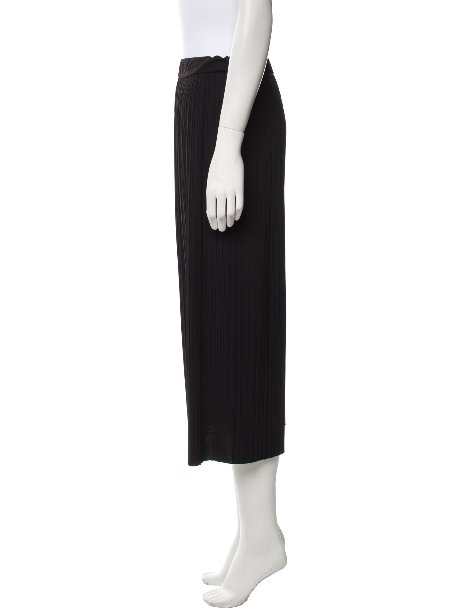 Max Mara Leisure Pleated Accents Midi Length Skirt