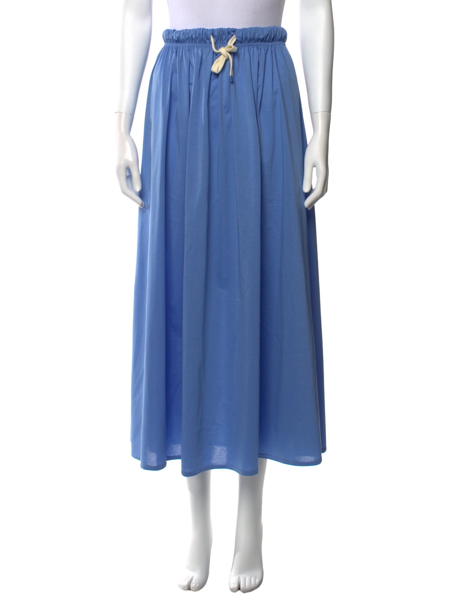 Max Mara Leisure Pleated Accents Midi Length Skirt