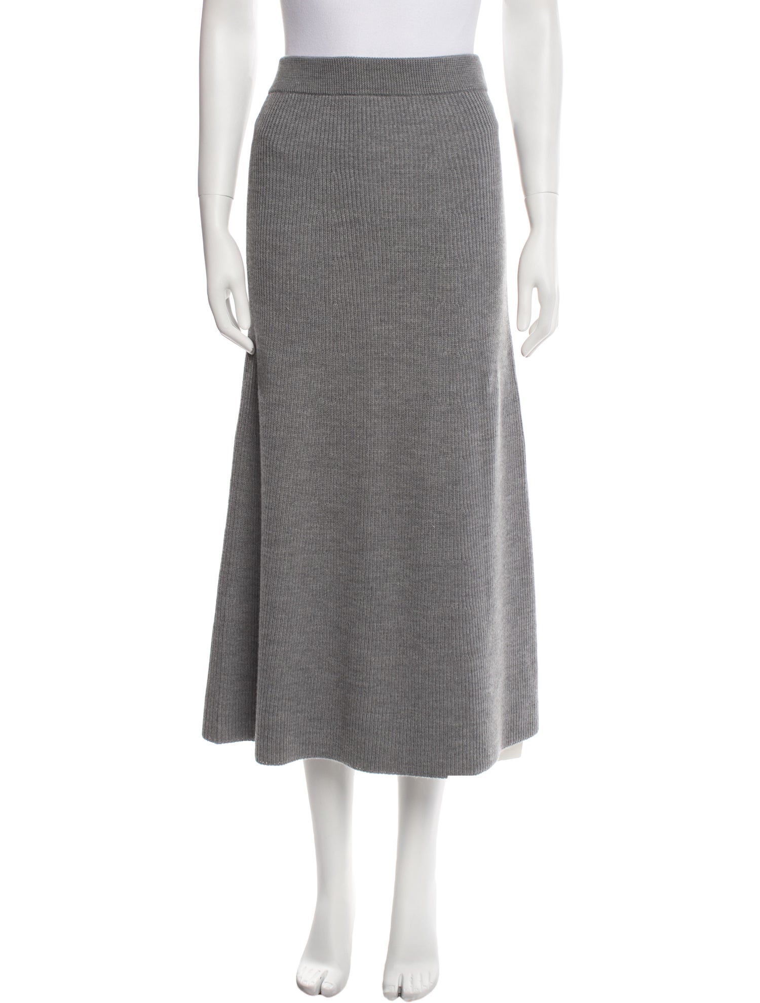 Max Mara Leisure Virgin Wool Midi Length Skirt w/ Tags
