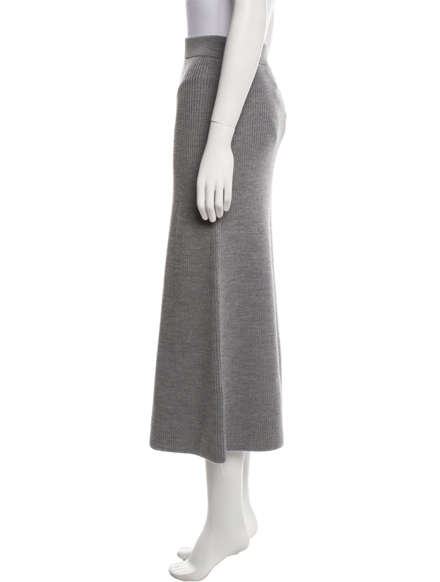 Max Mara Leisure Virgin Wool Midi Length Skirt w/ Tags