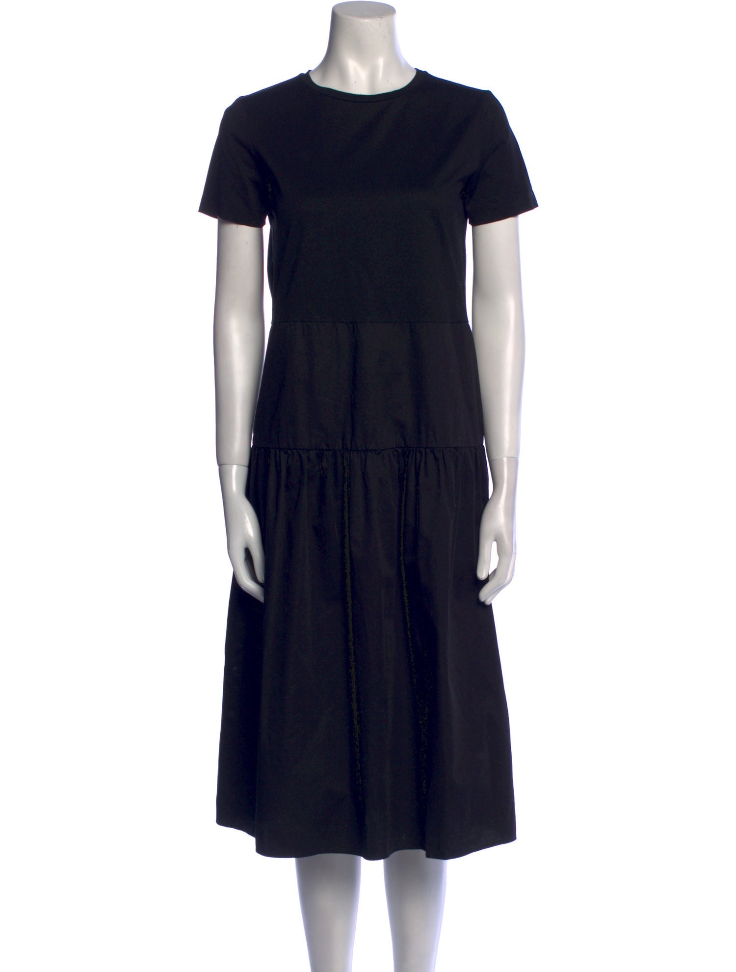 Max Mara Leisure Crew Neck Midi Length Dress