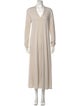 Max Mara Leisure V-Neck Long Dress