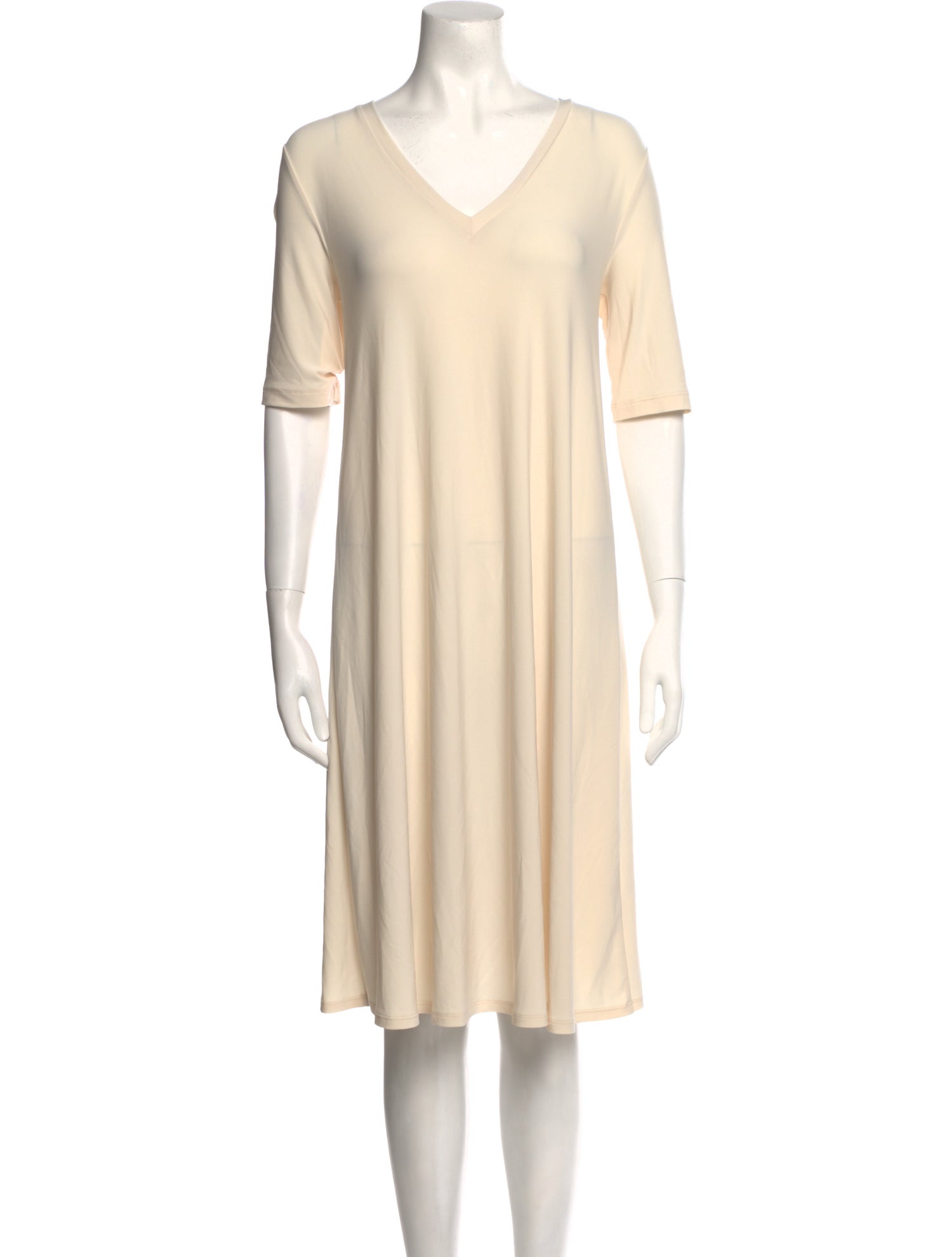 Max Mara Leisure V-Neck Knee-Length Dress w/ Tags