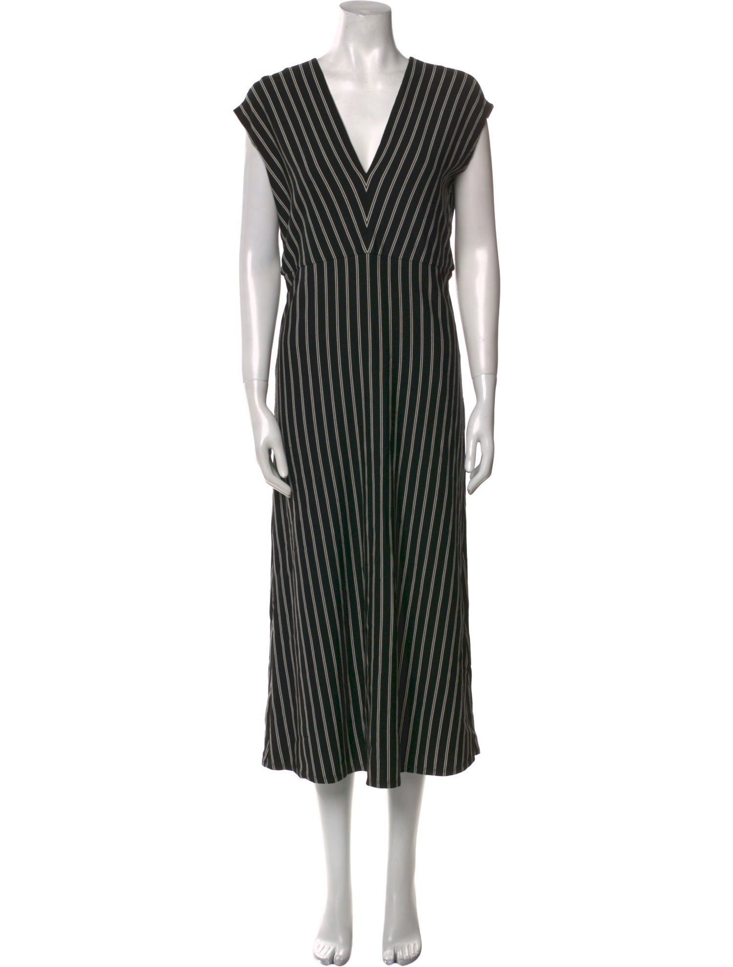 Max Mara Leisure Striped Long Dress