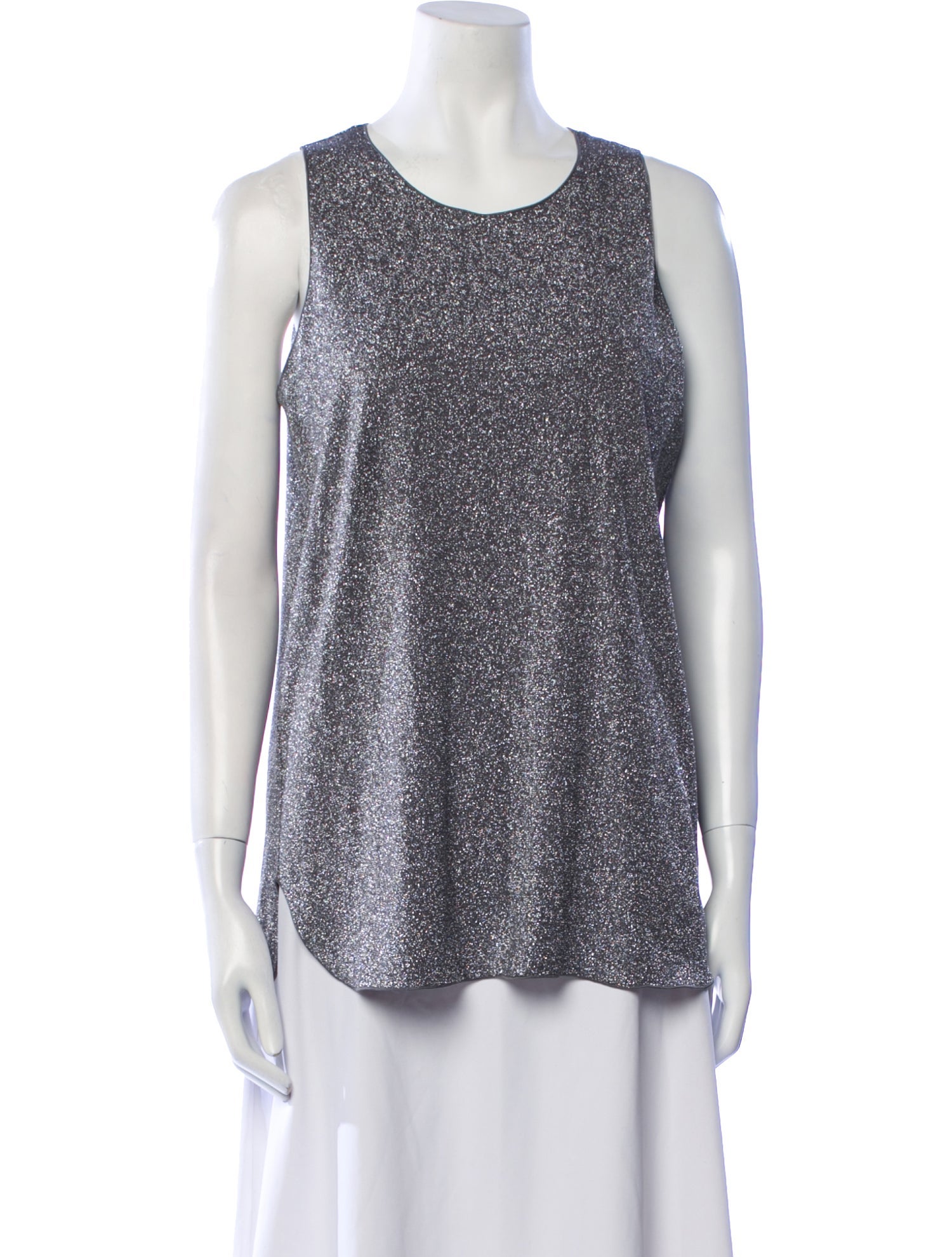 Max Mara Leisure Scoop Neck Sleeveless Top