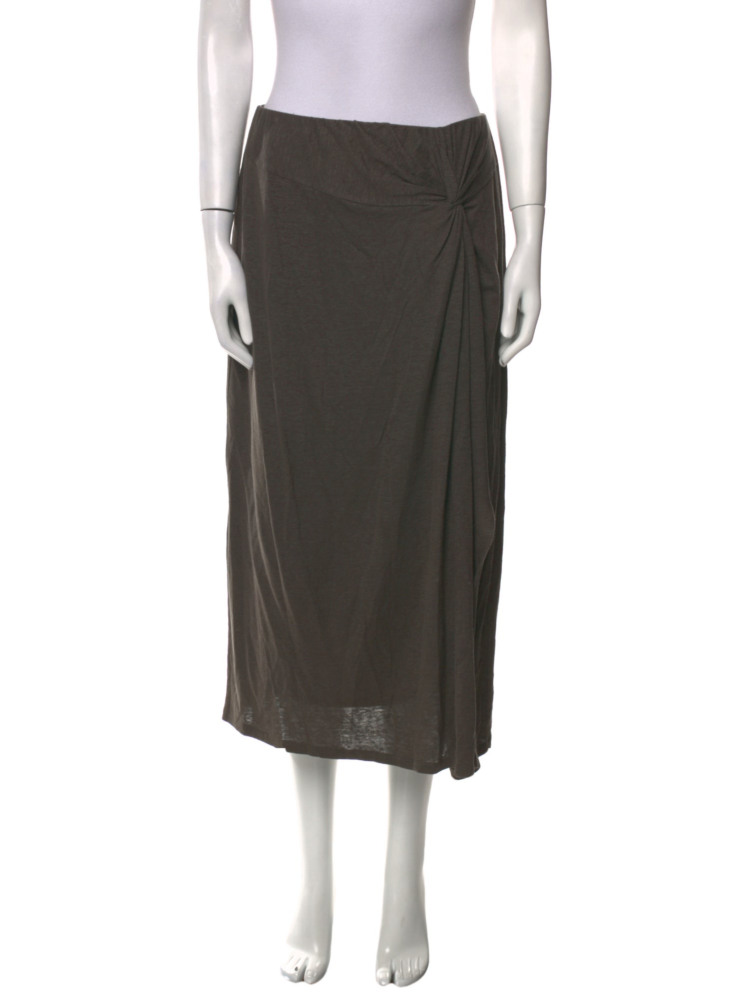 Max Mara Leisure Linen Midi Length Skirt