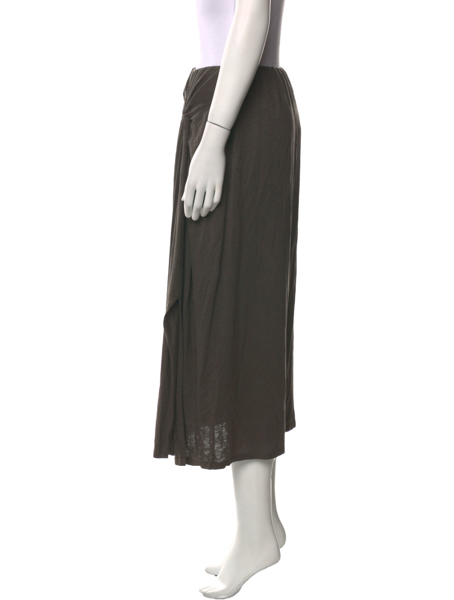 Max Mara Leisure Linen Midi Length Skirt