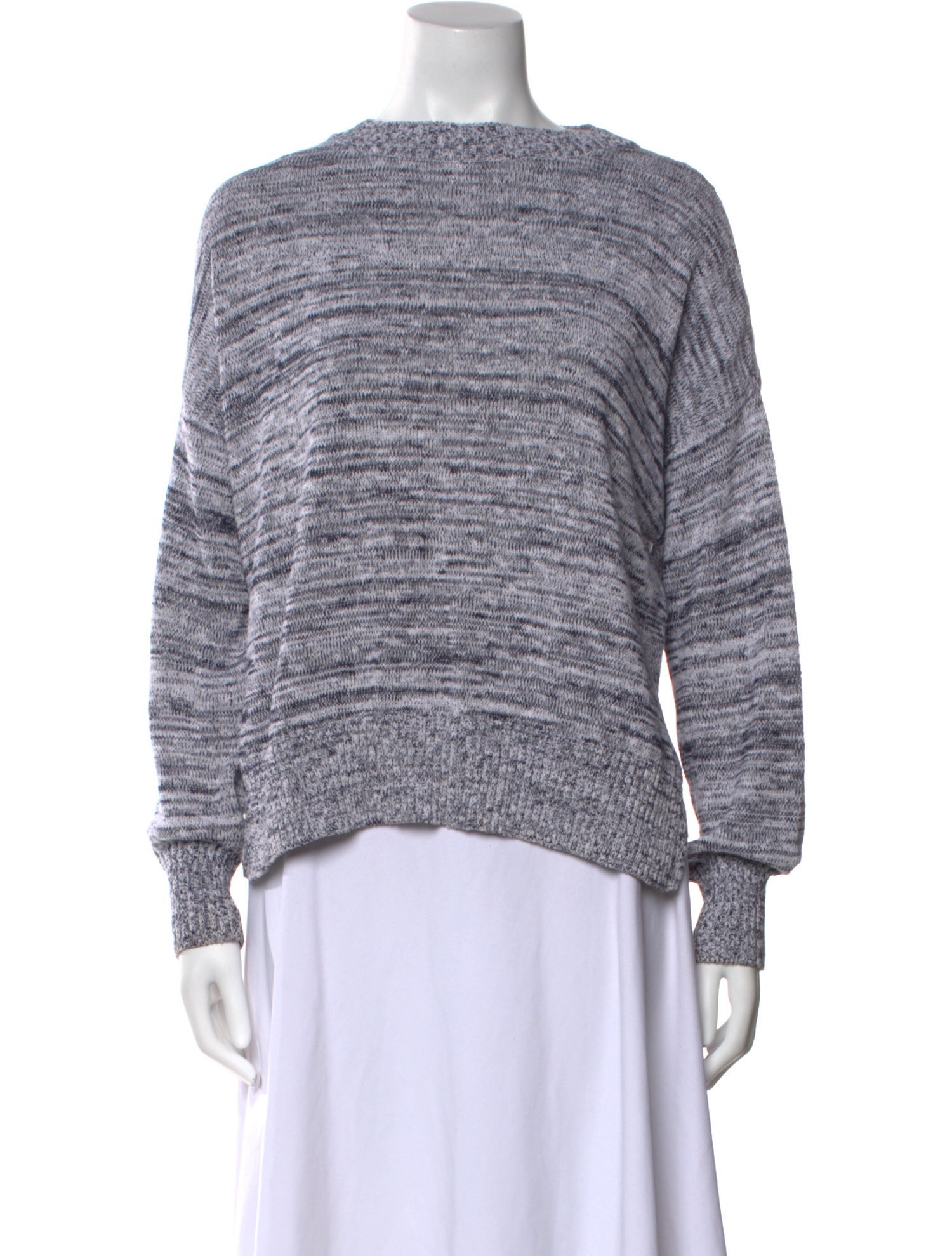 Max Mara Leisure Striped Bateau Neckline Sweater