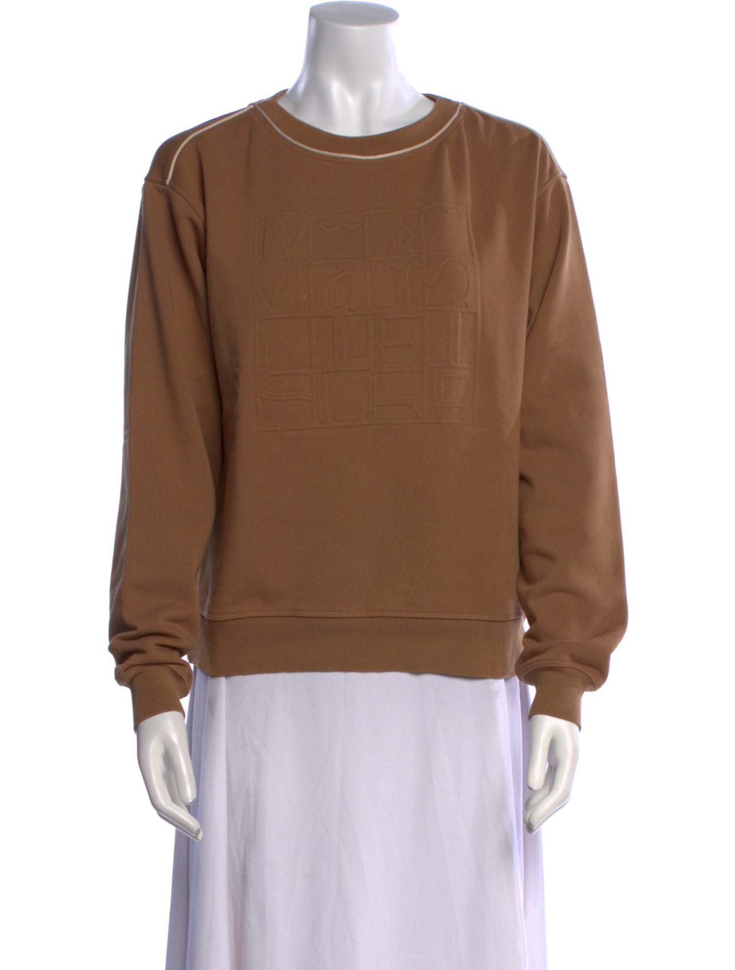 Max Mara Leisure Crew Neck Long Sleeve Sweatshirt