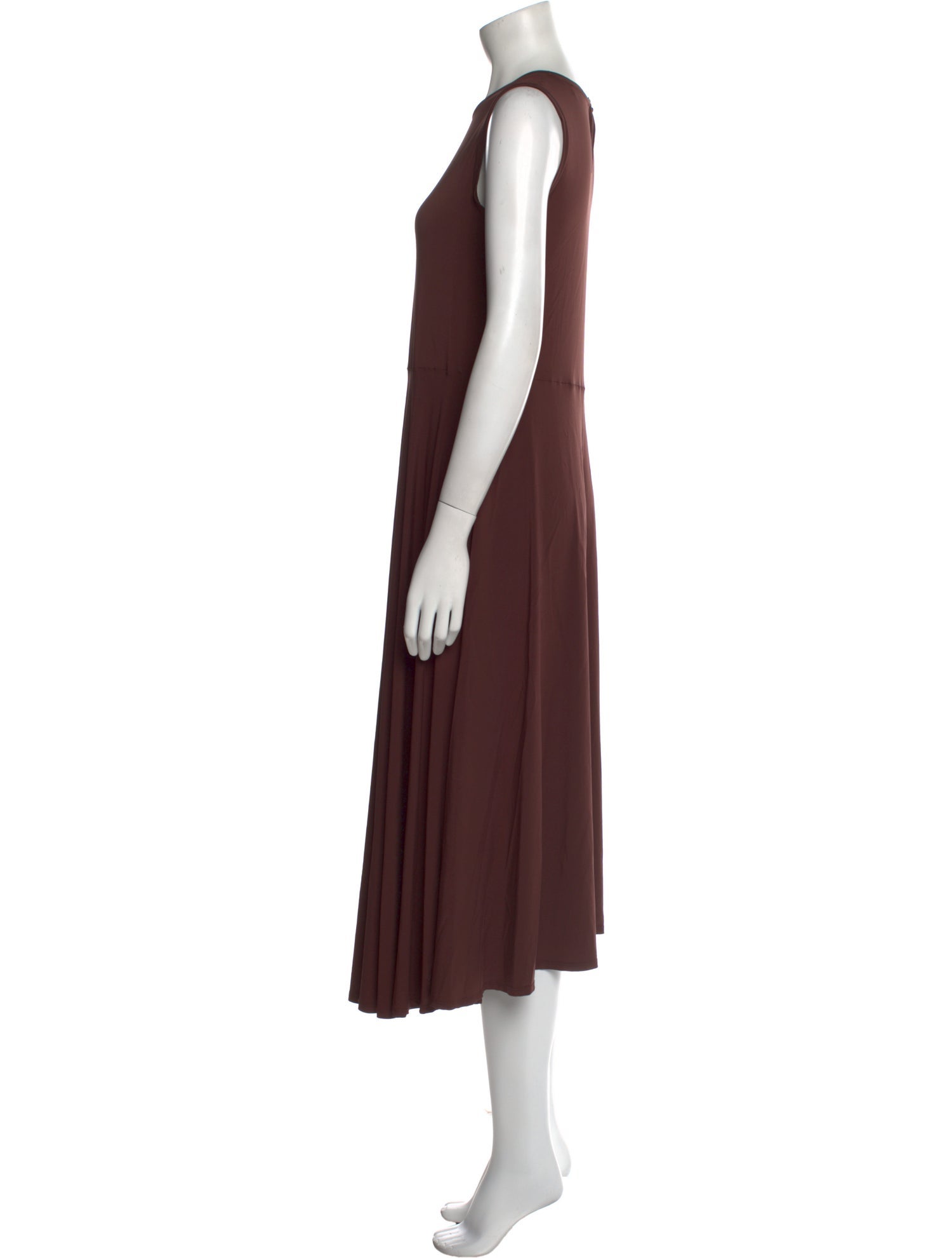 Max Mara Leisure Crew Neck Long Dress