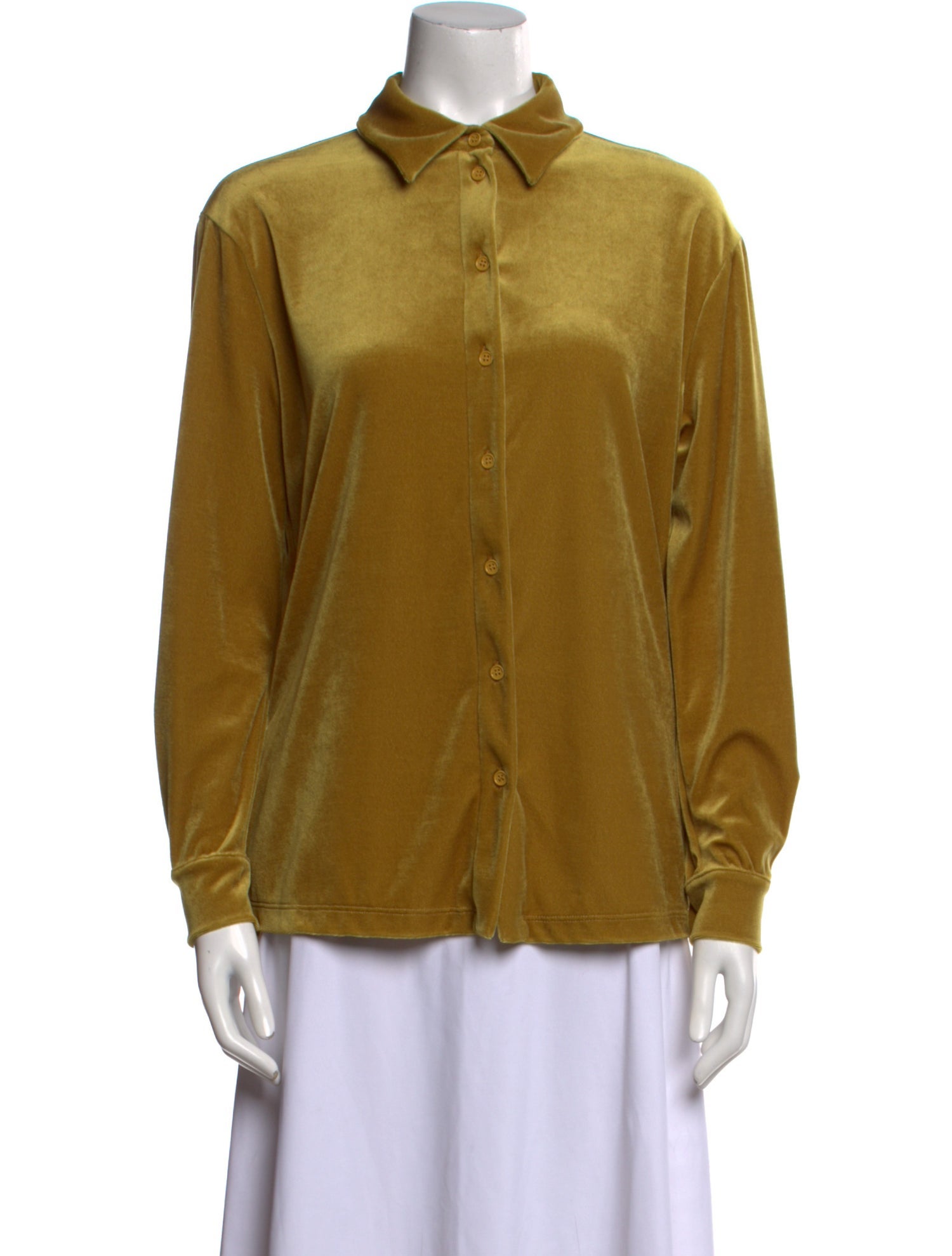 Max Mara Leisure Long Sleeve Button-Up Top